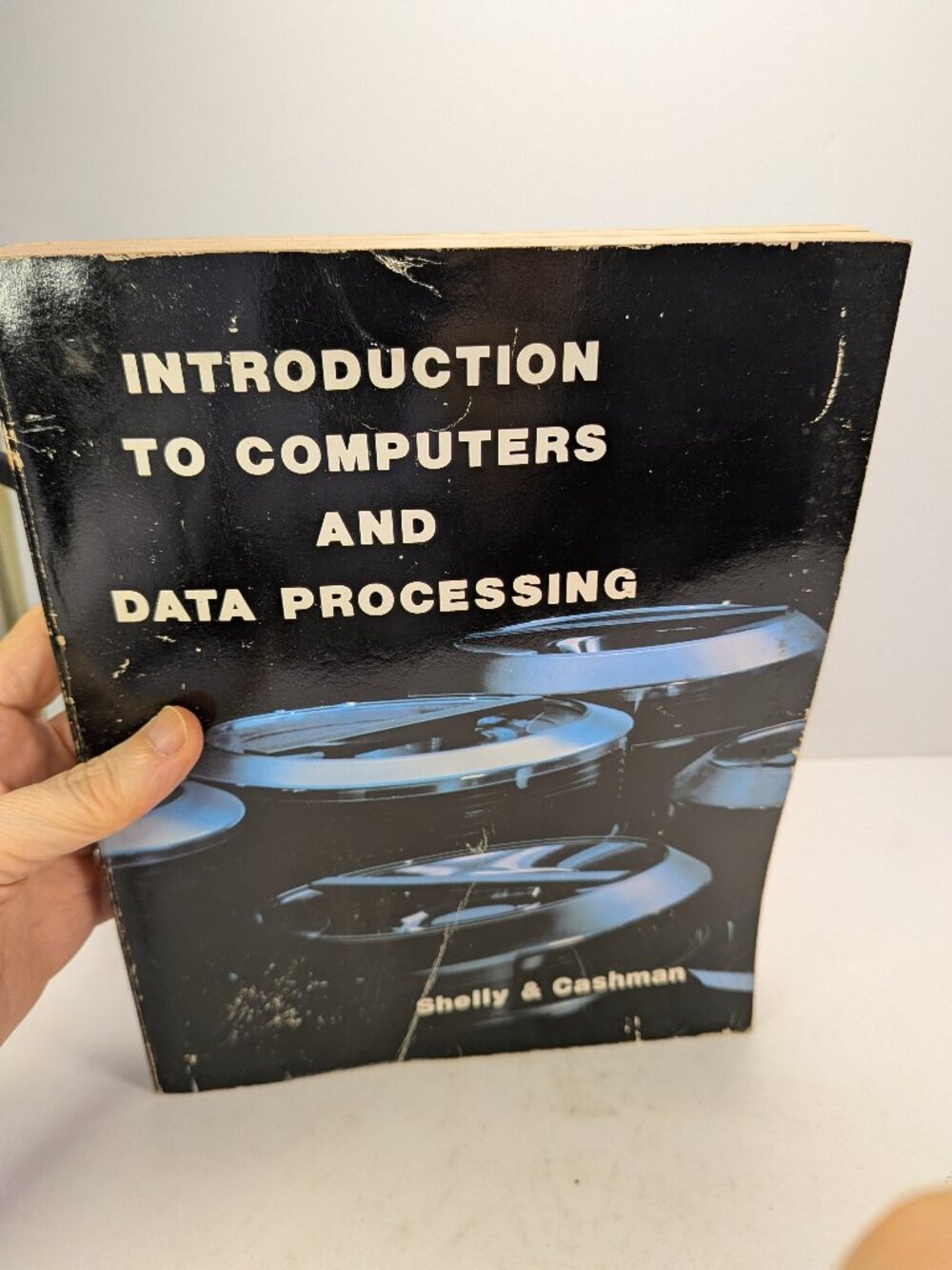 Vintage 1980 Intro to Computers and Data Processing Shelly & Cashman Rare Tech